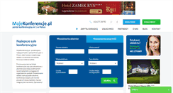 Desktop Screenshot of mojekonferencje.pl